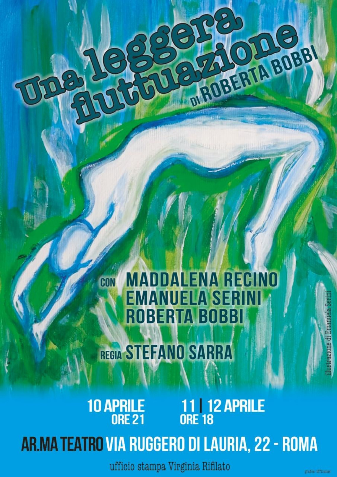 Una leggera fluttuazione: al Teatro Ar.Ma una storia che attraversa l’amore e le sue crepe
