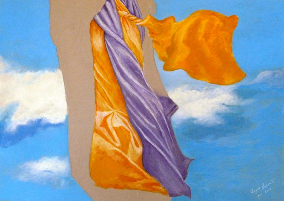 Alcune delle opere in mostra alla galleria Gard nell'esposizione NO WAR  - Battaglia